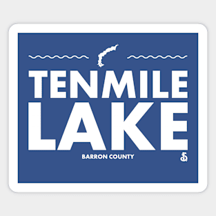 Barron County, Wisconsin - Tenmile Lake Magnet